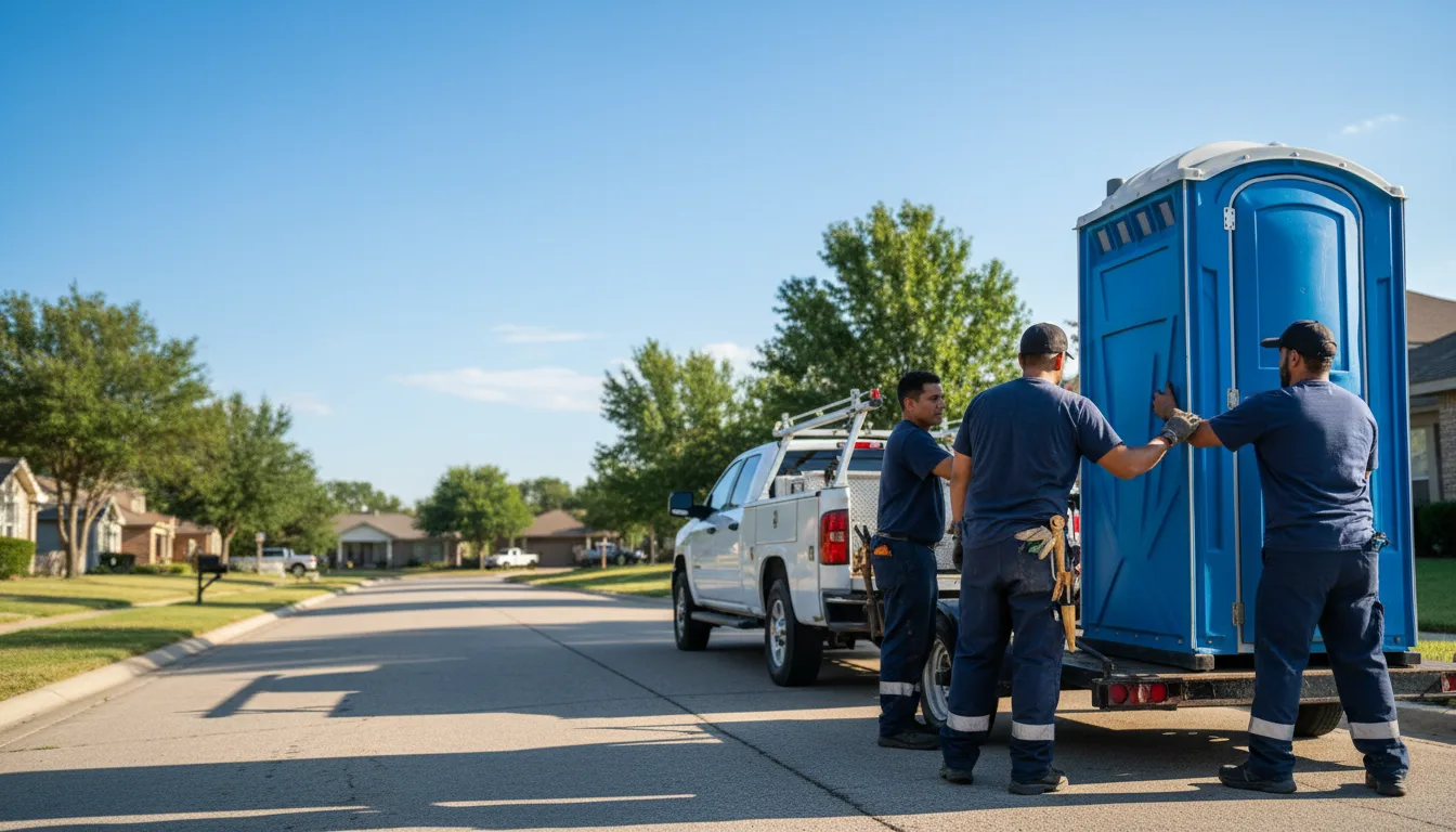 Portable Toilet Rental in Brockton, PA near me